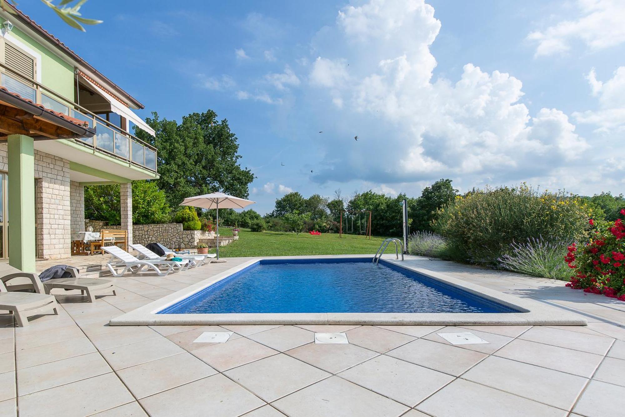 Apartments Cekada Labin  Luaran gambar